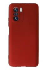Uray store Xiaomi Poco F3 Kılıf First Silikon - Kırmızı