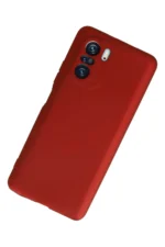 Uray store Xiaomi Poco F3 Kılıf First Silikon - Kırmızı - Görsel 3