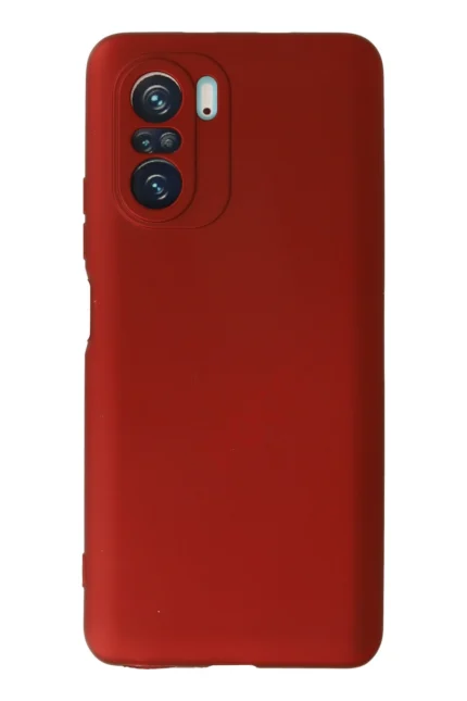 Uray store Xiaomi Poco F3 Kılıf First Silikon - Kırmızı