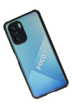 Uray store Xiaomi Poco F3 Kılıf Miami Şeffaf Silikon - Siyah - Görsel 2