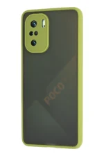 Uray store Xiaomi Poco F3 Kılıf Montreal Silikon Kapak - Açık Yeşil - Görsel 2