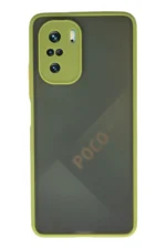 Uray store Xiaomi Poco F3 Kılıf Montreal Silikon Kapak - Açık Yeşil