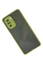 Uray store Xiaomi Poco F3 Kılıf Montreal Silikon Kapak - Açık Yeşil - Görsel 3