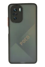 Uray store Xiaomi Poco F3 Kılıf Montreal Silikon Kapak - Siyah