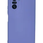 Uray store Xiaomi Poco F3 Kılıf Nano içi Kadife Silikon - Lila