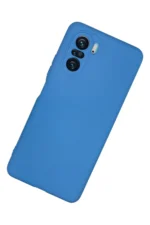 Uray store Xiaomi Poco F3 Kılıf Nano içi Kadife Silikon - Mavi - Görsel 2