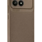 Uray store Xiaomi Poco F8 Pro Auto Focus Karbon Kapak - Kahverengi