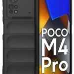 Uray store Xiaomi Poco M4 Pro 4G Kılıf Optimum Silikon - Siyah