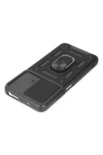 Uray store Xiaomi Poco M4 Pro 4G Kılıf Pars Lens Yüzüklü Silikon - Siyah - Görsel 4