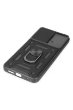 Uray store Xiaomi Poco M4 Pro 4G Kılıf Pars Lens Yüzüklü Silikon - Siyah - Görsel 5