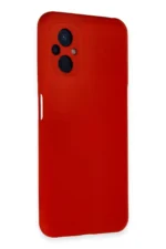 Uray store Xiaomi Poco M5 Kılıf Nano içi Kadife Silikon - Kırmızı - Görsel 2