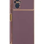 Uray store Xiaomi Poco M5 Kılıf Volet Silikon - Mor