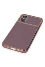 Uray store Xiaomi Poco M5 Kılıf Volet Silikon - Mor - Görsel 5