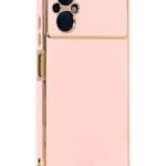 Uray store Xiaomi Poco M5 Kılıf Volet Silikon - Pembe