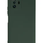 Uray store Xiaomi Poco X3 GT Kılıf Nano içi Kadife Silikon - Koyu Yeşil
