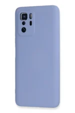 Uray store Xiaomi Poco X3 GT Kılıf Nano içi Kadife Silikon - Lila - Görsel 3