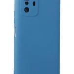 Uray store Xiaomi Poco X3 GT Kılıf Nano içi Kadife Silikon - Mavi