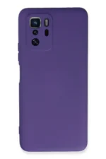 Uray store Xiaomi Poco X3 GT Kılıf Nano içi Kadife Silikon - Mor