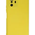 Uray store Xiaomi Poco X3 GT Kılıf Nano içi Kadife Silikon - Sarı