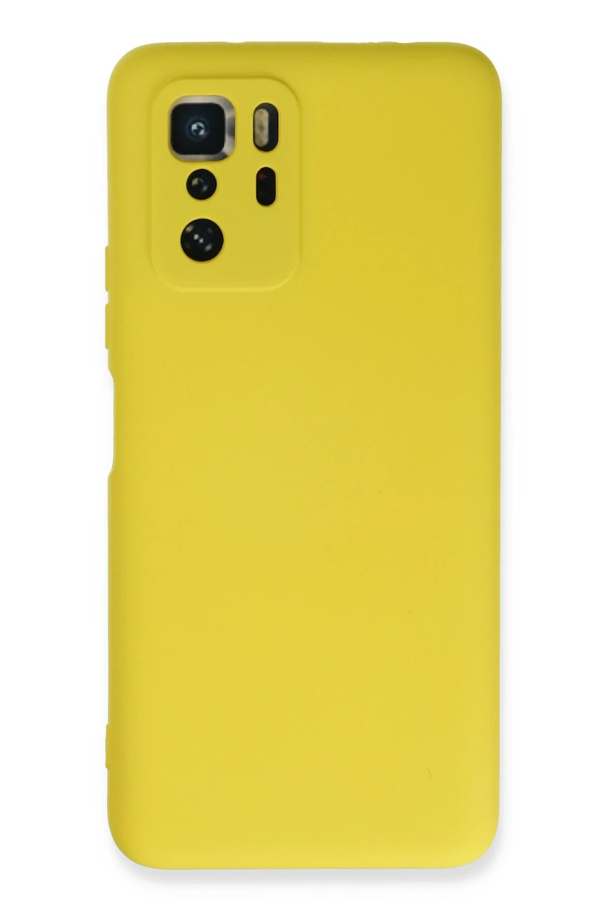 newface-xiaomi-poco-x3-gt-kilif-nano-ici-kadife-silikon-sari-default Uray store Xiaomi Poco X3 GT Kılıf Nano içi Kadife Silikon - Sarı - Görsel 1