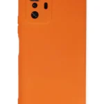 Uray store Xiaomi Poco X3 GT Kılıf Nano içi Kadife Silikon - Turuncu