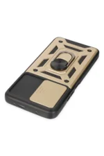 Uray store Xiaomi Poco X3 GT Kılıf Pars Lens Yüzüklü Silikon - Gold - Görsel 4