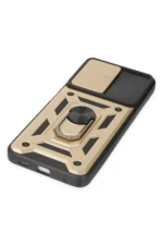 Uray store Xiaomi Poco X3 GT Kılıf Pars Lens Yüzüklü Silikon - Gold - Görsel 5