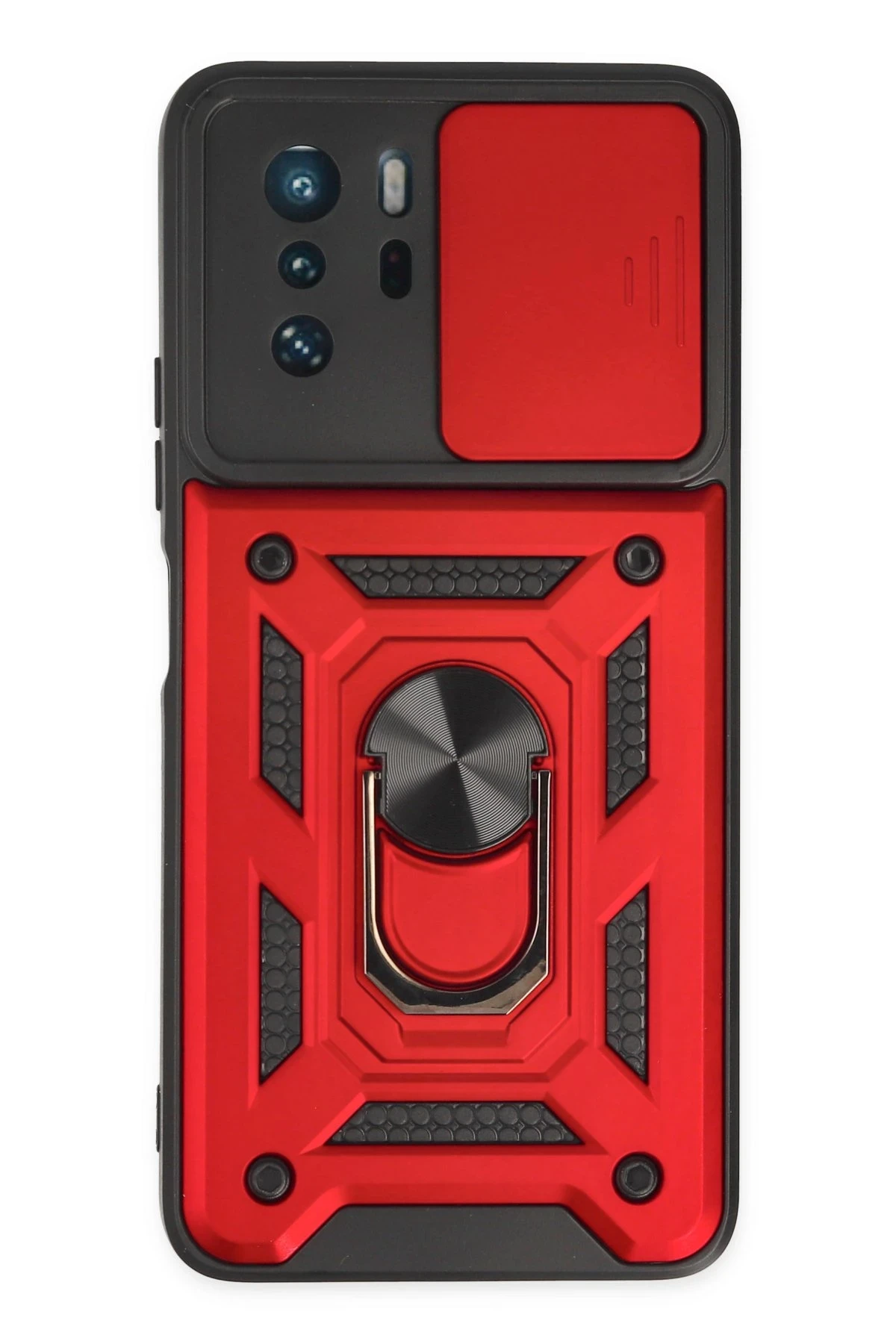 newface-xiaomi-poco-x3-gt-kilif-pars-lens-yuzuklu-silikon-kirmizi-default Uray store Xiaomi Poco X3 GT Kılıf Pars Lens Yüzüklü Silikon - Kırmızı - Görsel 1