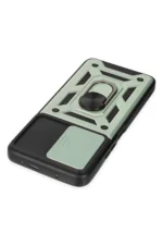 Uray store Xiaomi Poco X3 GT Kılıf Pars Lens Yüzüklü Silikon - Yeşil - Görsel 4