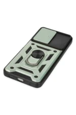 Uray store Xiaomi Poco X3 GT Kılıf Pars Lens Yüzüklü Silikon - Yeşil - Görsel 5
