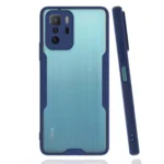 Uray store Xiaomi Poco X3 GT Kılıf Platin Silikon - Lacivert