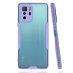 Uray store Xiaomi Poco X3 GT Kılıf Platin Silikon - Lila