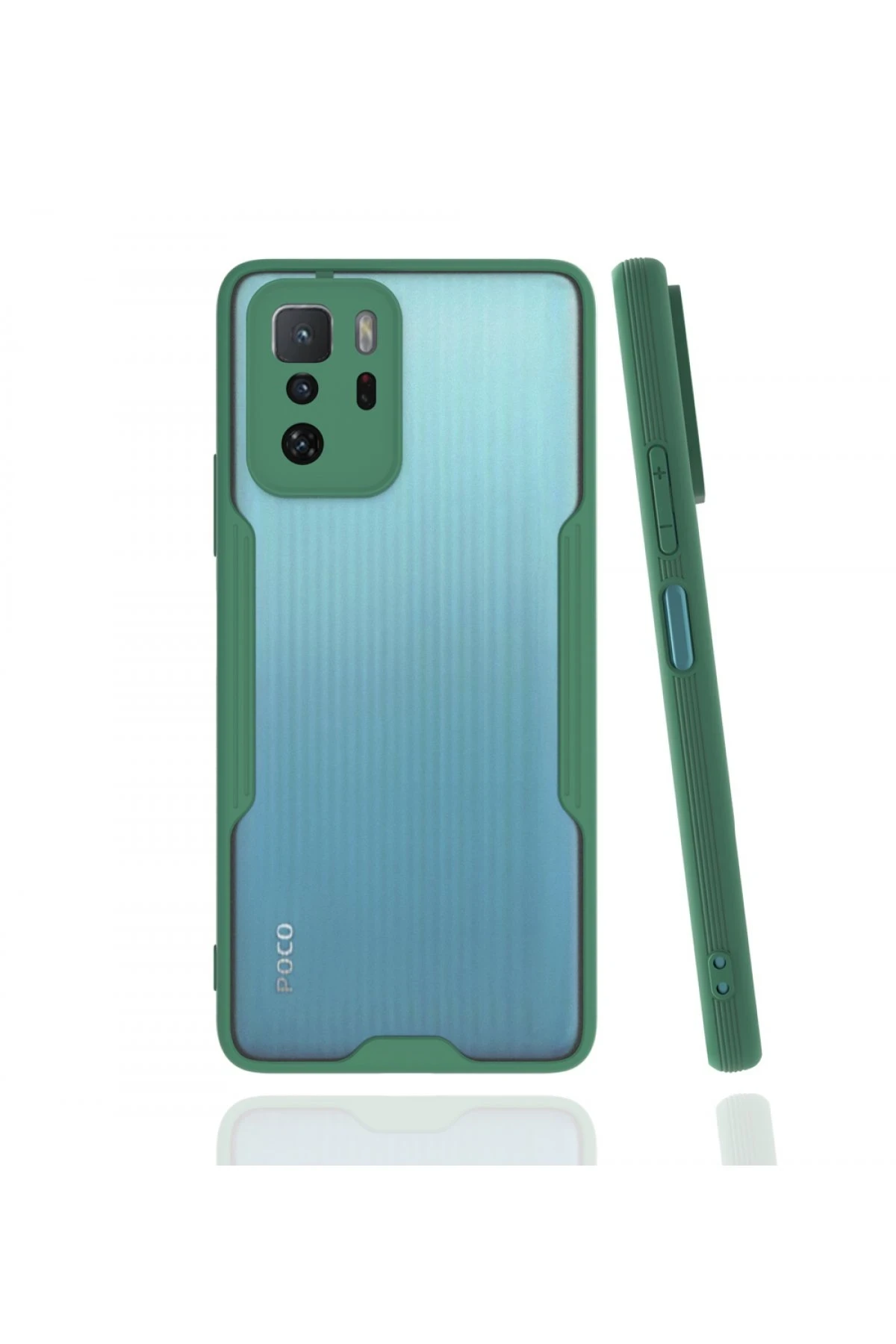newface-xiaomi-poco-x3-gt-kilif-platin-silikon-yesil-default Uray store Xiaomi Poco X3 GT Kılıf Platin Silikon - Yeşil - Görsel 1