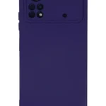 Uray store Xiaomi Poco X4 Pro 5G Kılıf Nano içi Kadife Silikon - Mor