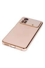Uray store Xiaomi Poco X4 Pro 5G Kılıf Volet Silikon - Pembe - Görsel 3