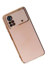 Uray store Xiaomi Poco X4 Pro 5G Kılıf Volet Silikon - Pembe - Görsel 4