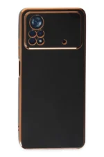 Uray store Xiaomi Poco X4 Pro 5G Kılıf Volet Silikon - Siyah - Görsel 2