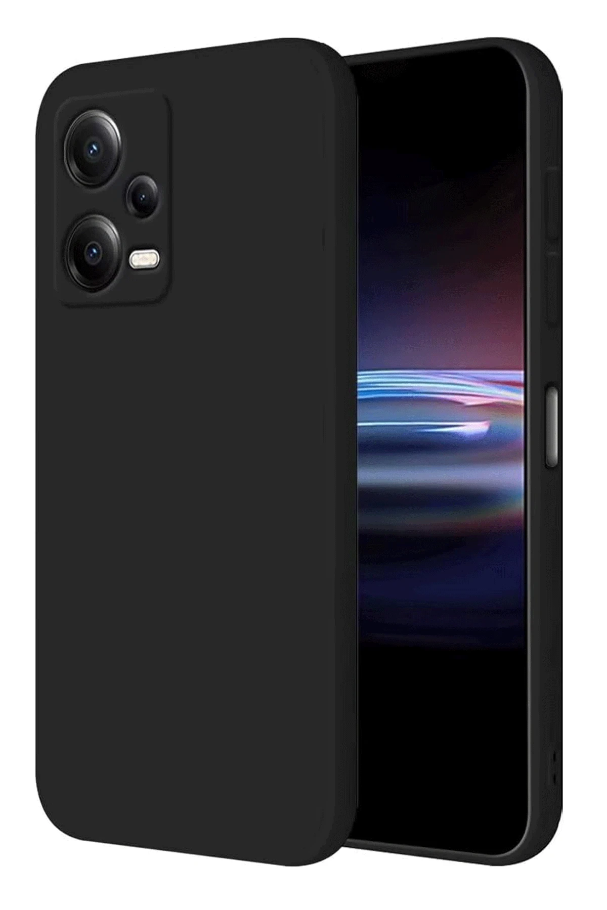 newface-xiaomi-poco-x5-5g-kilif-first-silikon-siyah-default Uray store Xiaomi Poco X5 5G Kılıf First Silikon - Siyah - Görsel 1