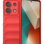 Uray store Xiaomi Poco X6 Kılıf Optimum Silikon - Kırmızı