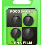Uray store Xiaomi Poco X6 Pro Raze Metal Kamera Lens - Siyah