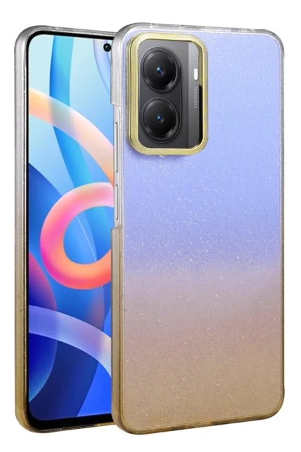 Uray store Xiaomi Poco X7 Pro Glossy Kapak - Çöl Titanyum