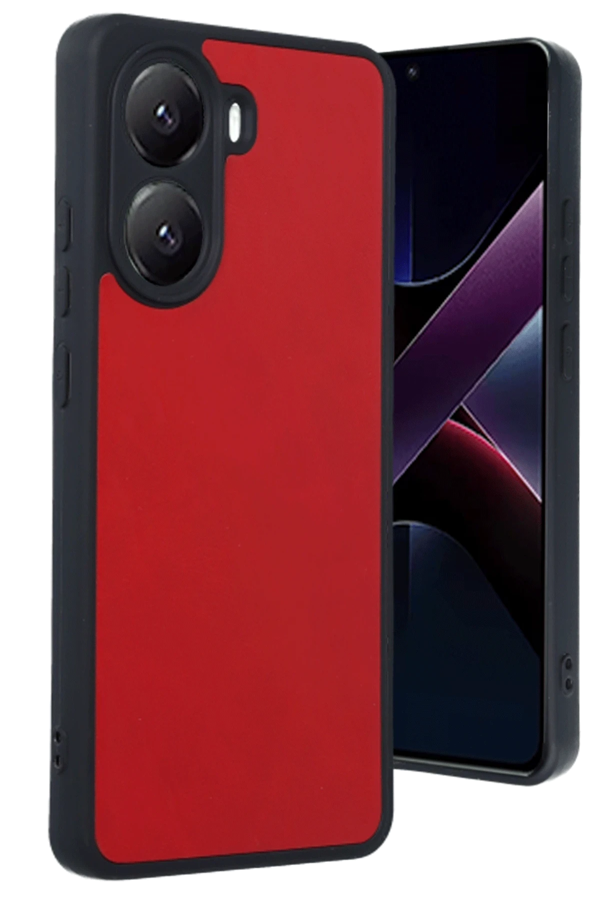 newface-xiaomi-poco-x7-pro-kilif-aras-deri-kapak-kirmizi-default Uray store Xiaomi Poco X7 Pro Kılıf Aras Deri Kapak - Kırmızı - Görsel 1