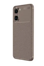 Uray store Xiaomi Poco X7 Pro Kılıf Auto Focus Karbon Kapak - Gri - Görsel 3