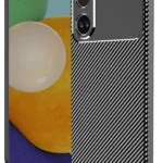 Uray store Xiaomi Poco X7 Pro Kılıf Auto Focus Karbon Kapak - Siyah
