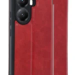 Uray store Xiaomi Poco X7 Pro Kılıf Flip Cover - Kırmızı