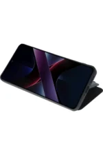 Uray store Xiaomi Poco X7 Pro Kılıf Flip Cover - Kırmızı - Görsel 3