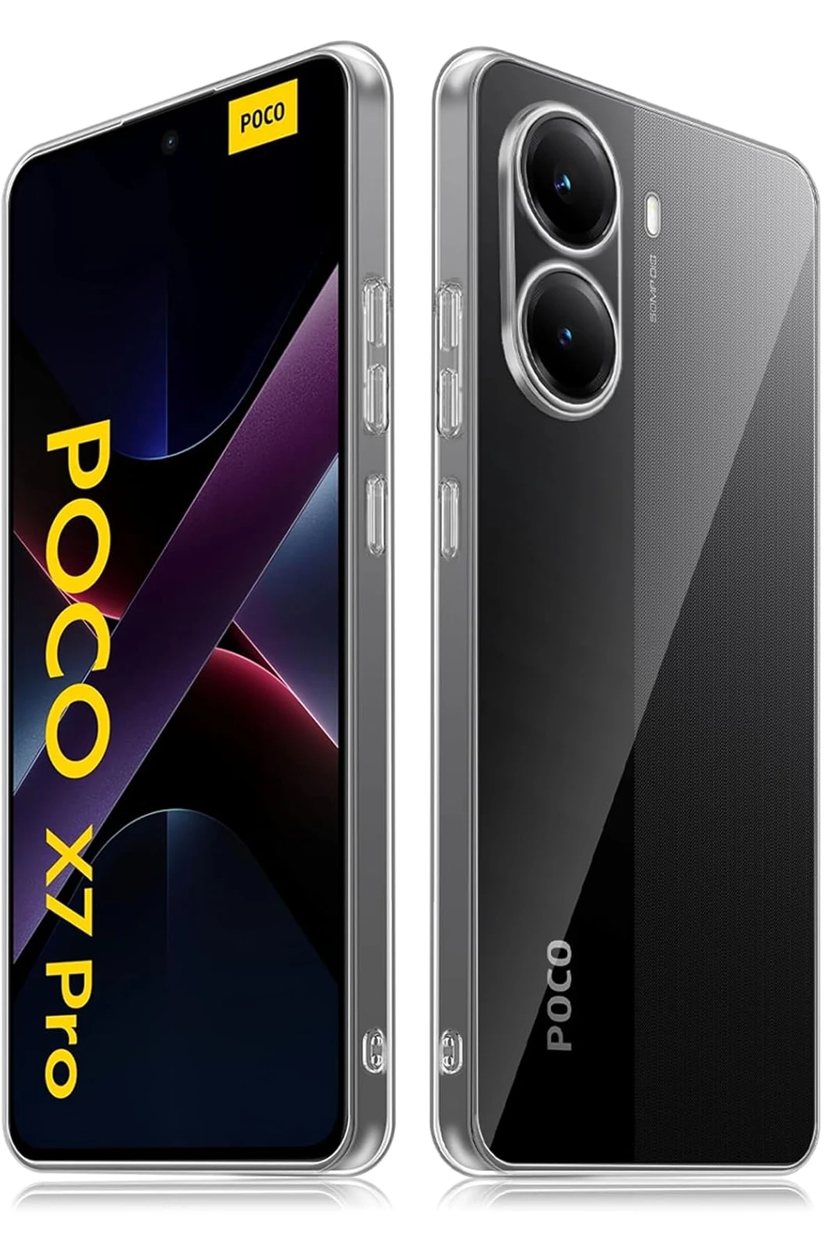 newface-xiaomi-poco-x7-pro-kilif-lux-seffaf-silikon-default Uray store Xiaomi Poco X7 Pro Kılıf Lüx Şeffaf Silikon - Görsel 1