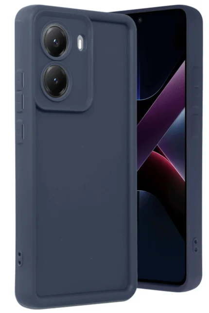 Uray store Xiaomi Poco X7 Pro Viera Silikon - Lacivert