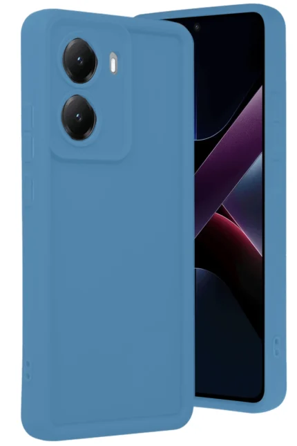 Uray store Xiaomi Poco X7 Pro Viera Silikon - Mavi