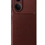 Uray store Xiaomi Poco X8 Pro Auto Focus Karbon Kapak - Bordo